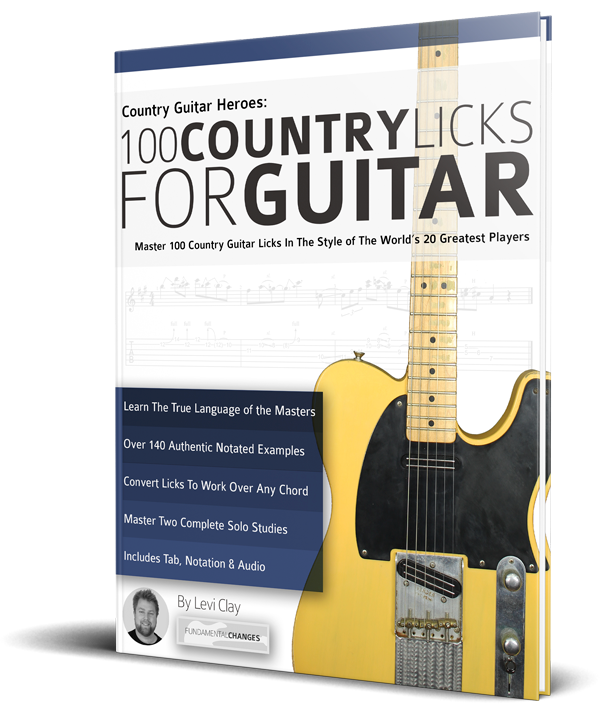 100 Country Licks for Guitar - Fundamental Changes Music Book Publishing