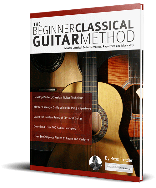 Admin svært ødemark The Beginner Classical Guitar Method - Fundamental Changes Music Book  Publishing