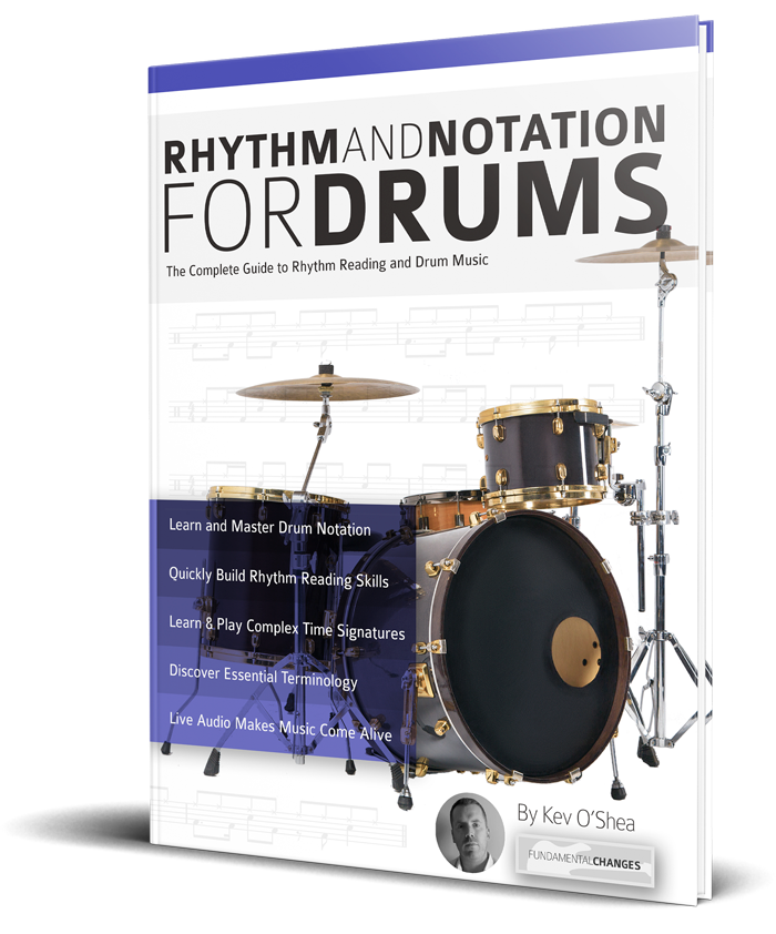 Rhythm Reading and Notation for Drums - Fundamental Changes Music Book