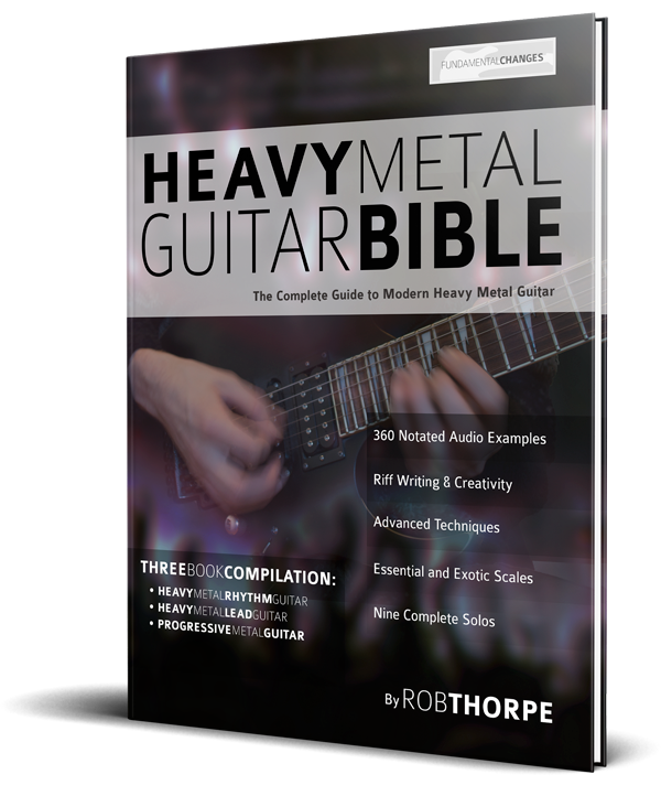 Stylistic Method Book and CD NEW 000699324 Heavy Metal Guitar Tricks 