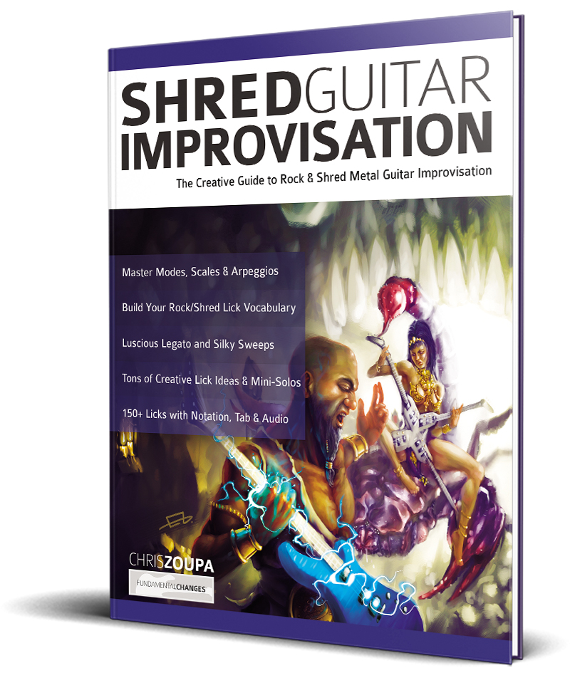 Shred Guitar Improvisation