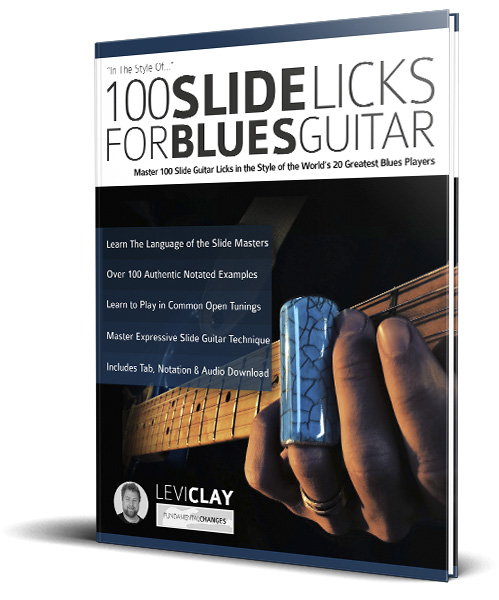 Audio 100 Slide Licks For Blues Guitar 