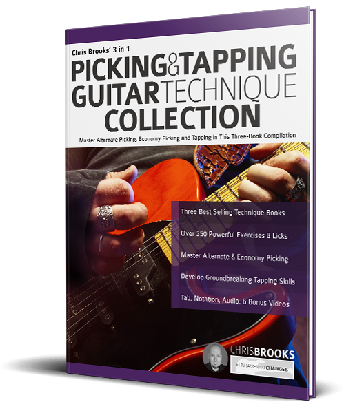 Chris Brooks' 3 in 1 Picking & Tapping Guitar Technique Collection